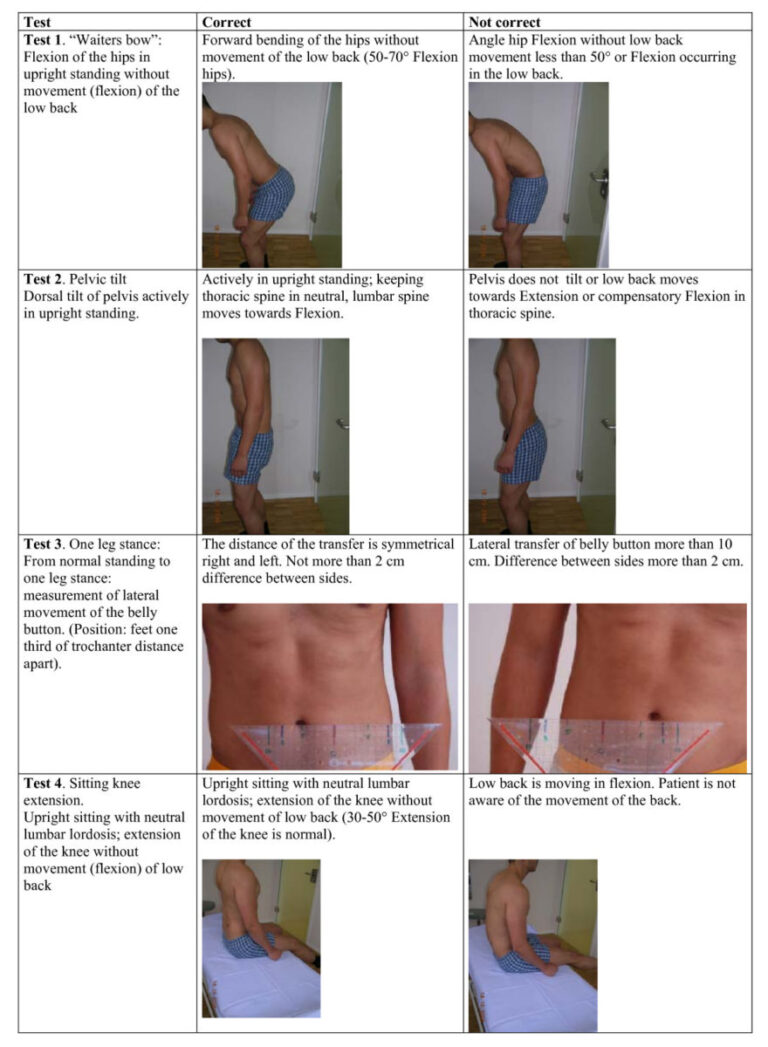 Placebo Group Examples Lower Back Pain and Movement Control | Cole Pain Therapy Group